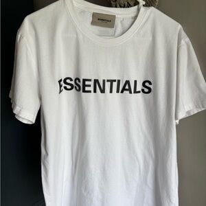 Fear of God Essentials White Crewneck